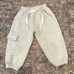 Gray Kids Jogger Pants